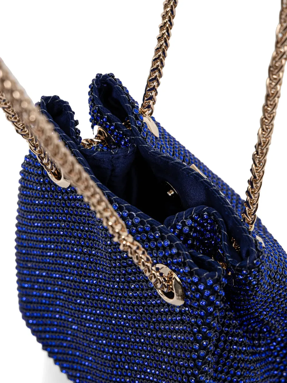 GUESS USA Bucket-tas met logoplakkaat Blauw