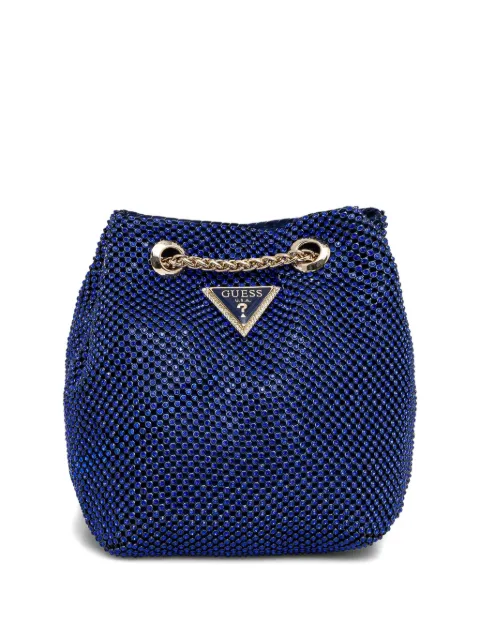 GUESS USA logo-plaque bucket bag