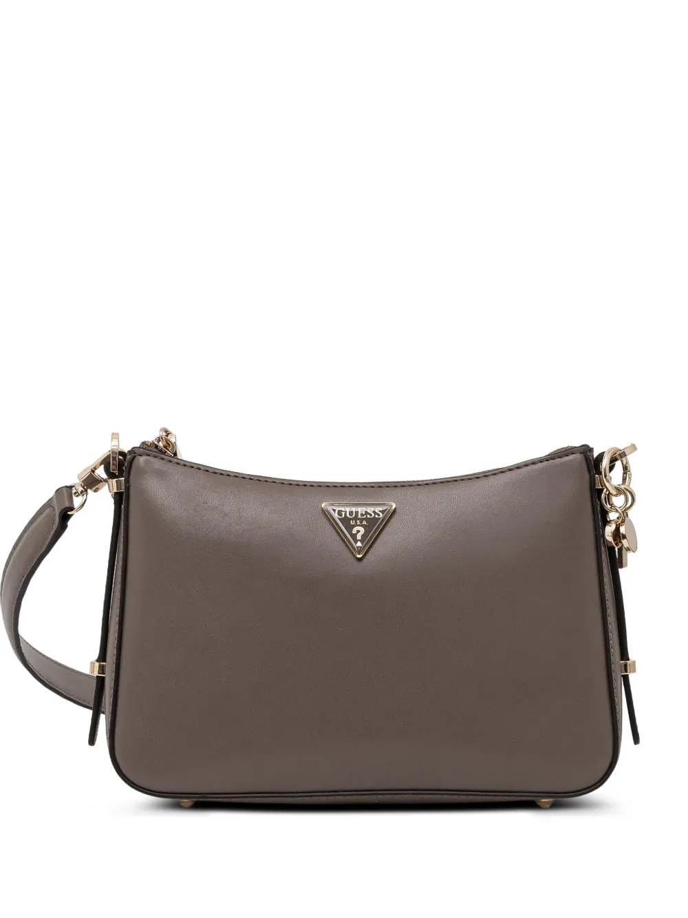 GUESS USA Noelle schoudertas Beige