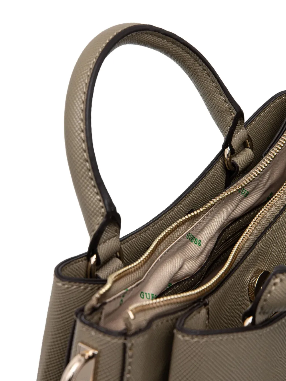 Guess Usa Gloriana Tote Bag In Green