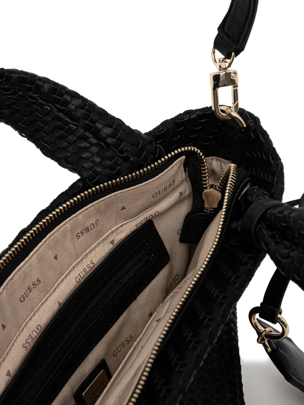 GUESS USA Francy mini-shopper Zwart