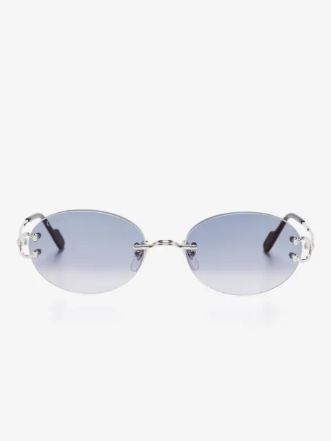 Cartier Eyewear lentes de sol sin armazón