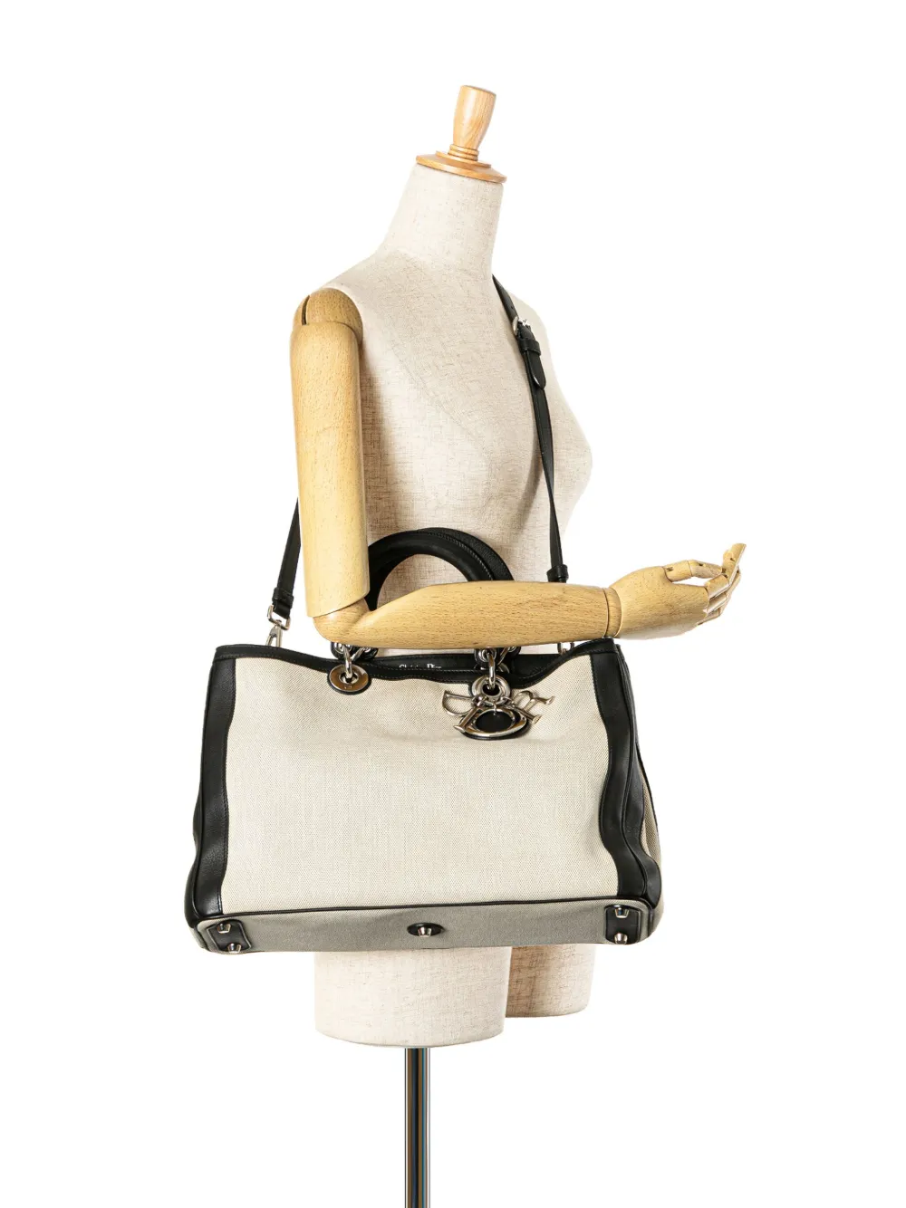 Christian Dior Pre-Owned 2012 Large Canvas Diorissimo satchel - Bruin