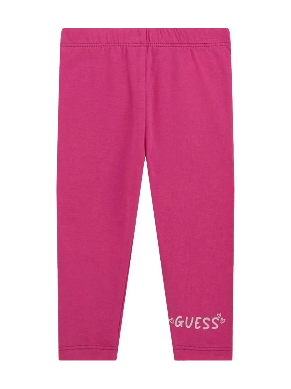 guess kids T-shirt en shorts met logoprint Roze