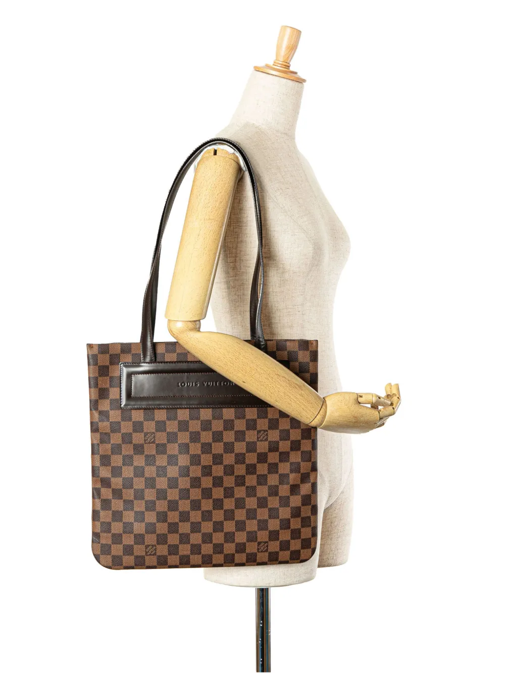 Louis Vuitton Pre-Owned 2000 Damier Ebene Clifton tote bag - Bruin