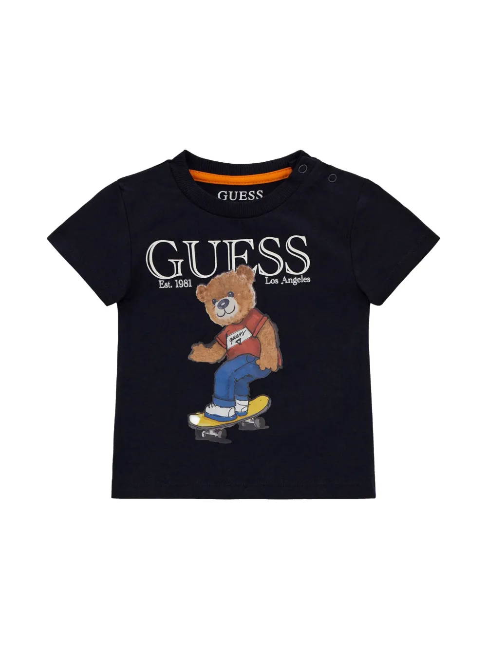 guess kids Shorts met logoprint Blauw