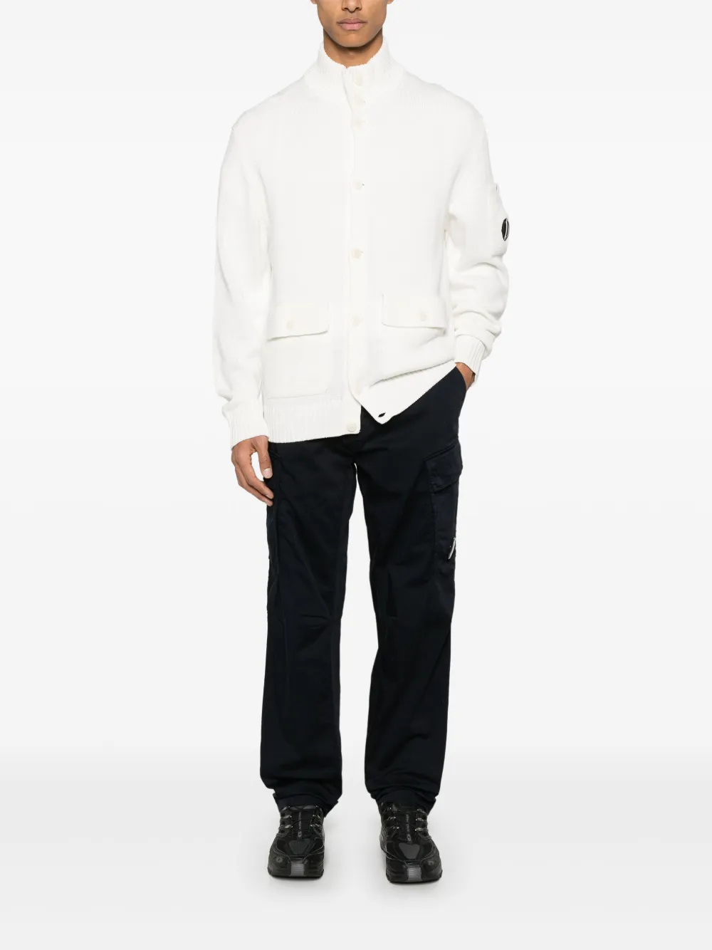 C.P. Company Cardigan com detalhe Lens | Cardigan | Image 2