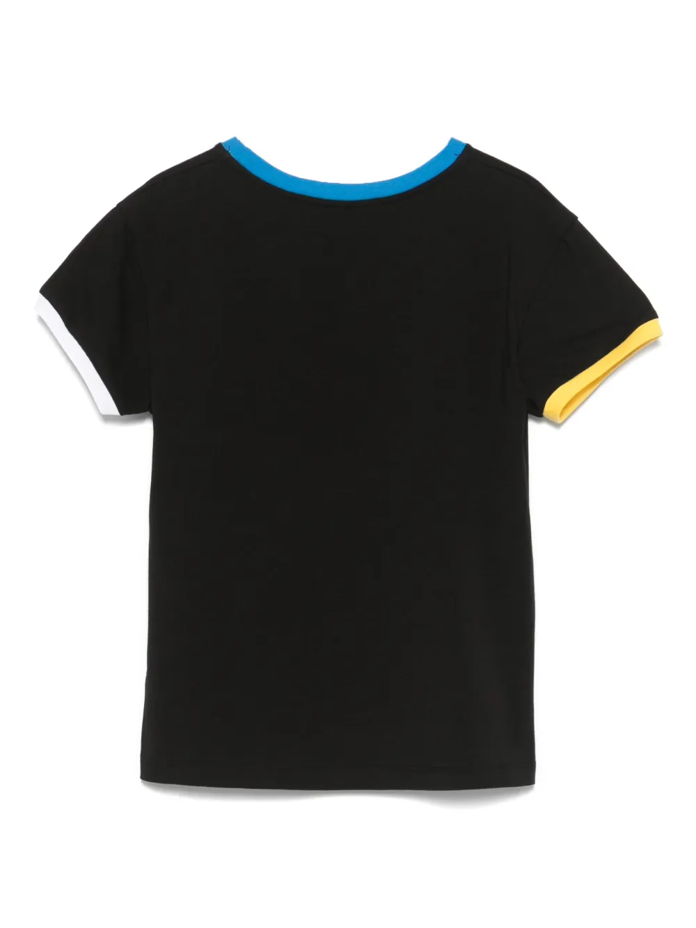 MSGM T-shirt met geborduurd logo - Zwart