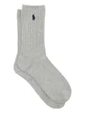 Polo Ralph Lauren Polo Pony-embroidered socks - Grey