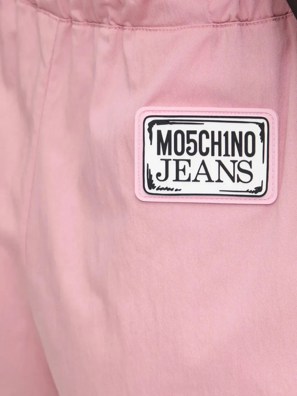 MOSCHINO JEANS Shorts met trekkoordtaille Roze