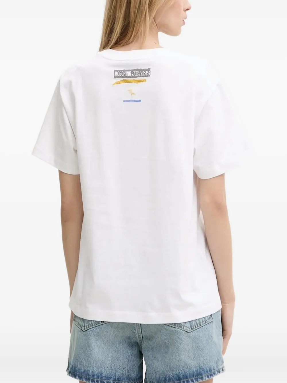 Moschino Graphic-print T-shirt In White