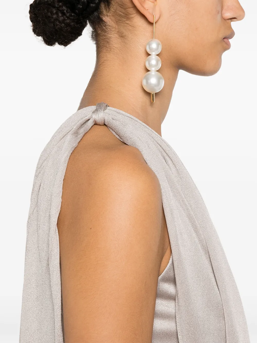 Giuseppe Di Morabito Asymmetrische maxi-jurk Grijs