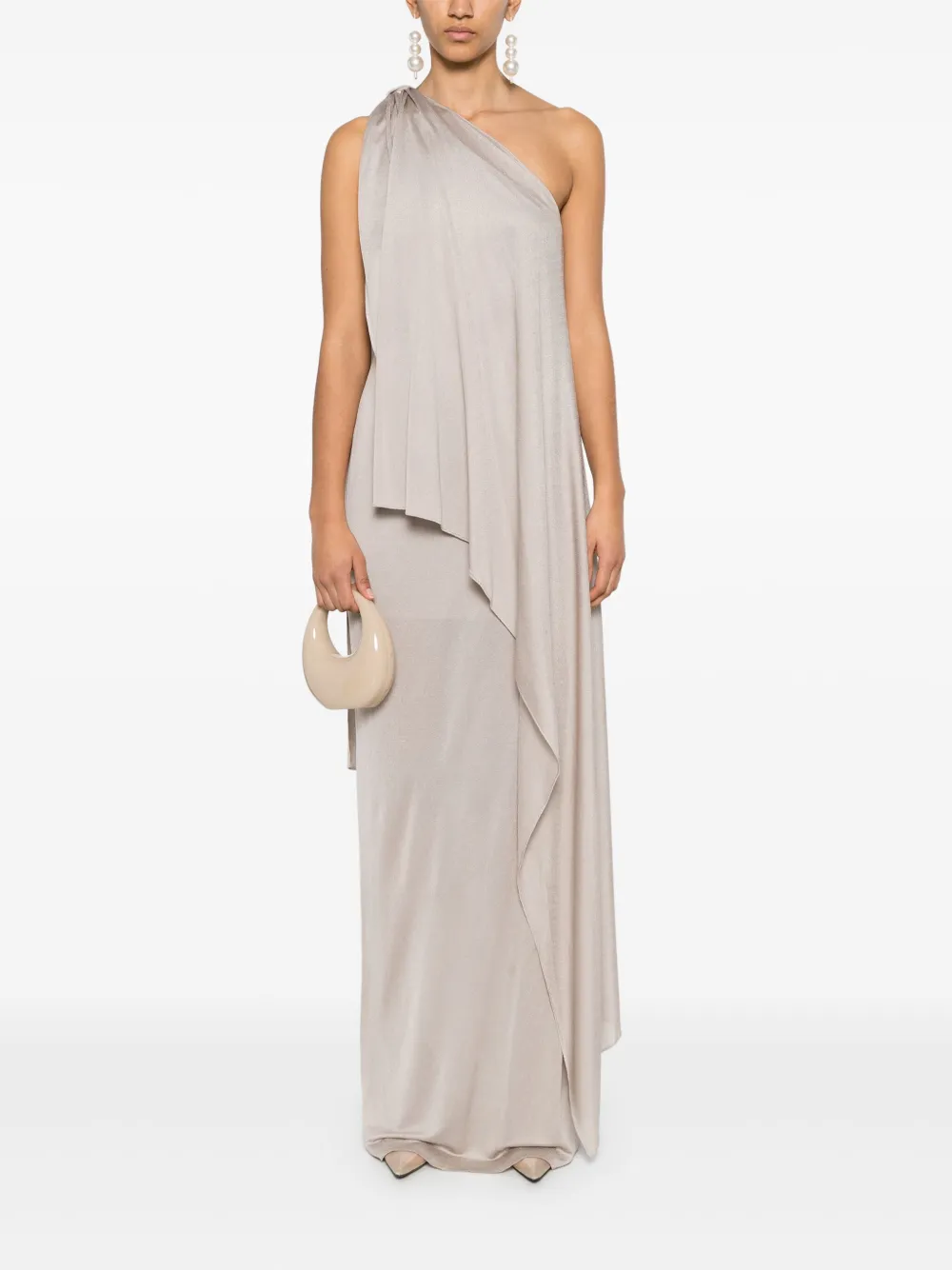 Giuseppe Di Morabito Asymmetrische maxi-jurk - Grijs