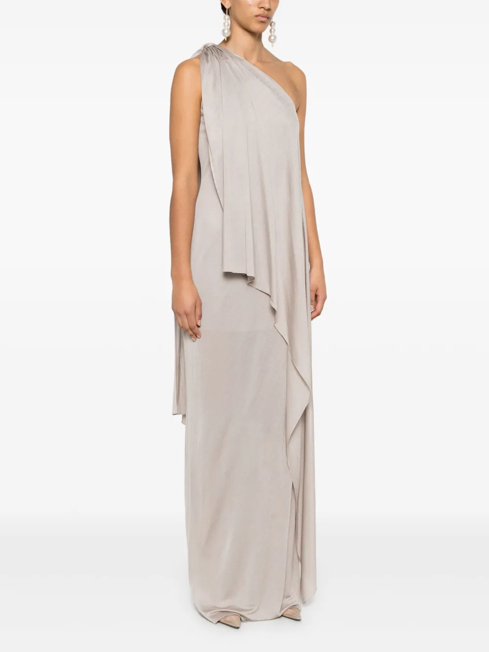 Giuseppe Di Morabito Asymmetrische maxi-jurk Grijs