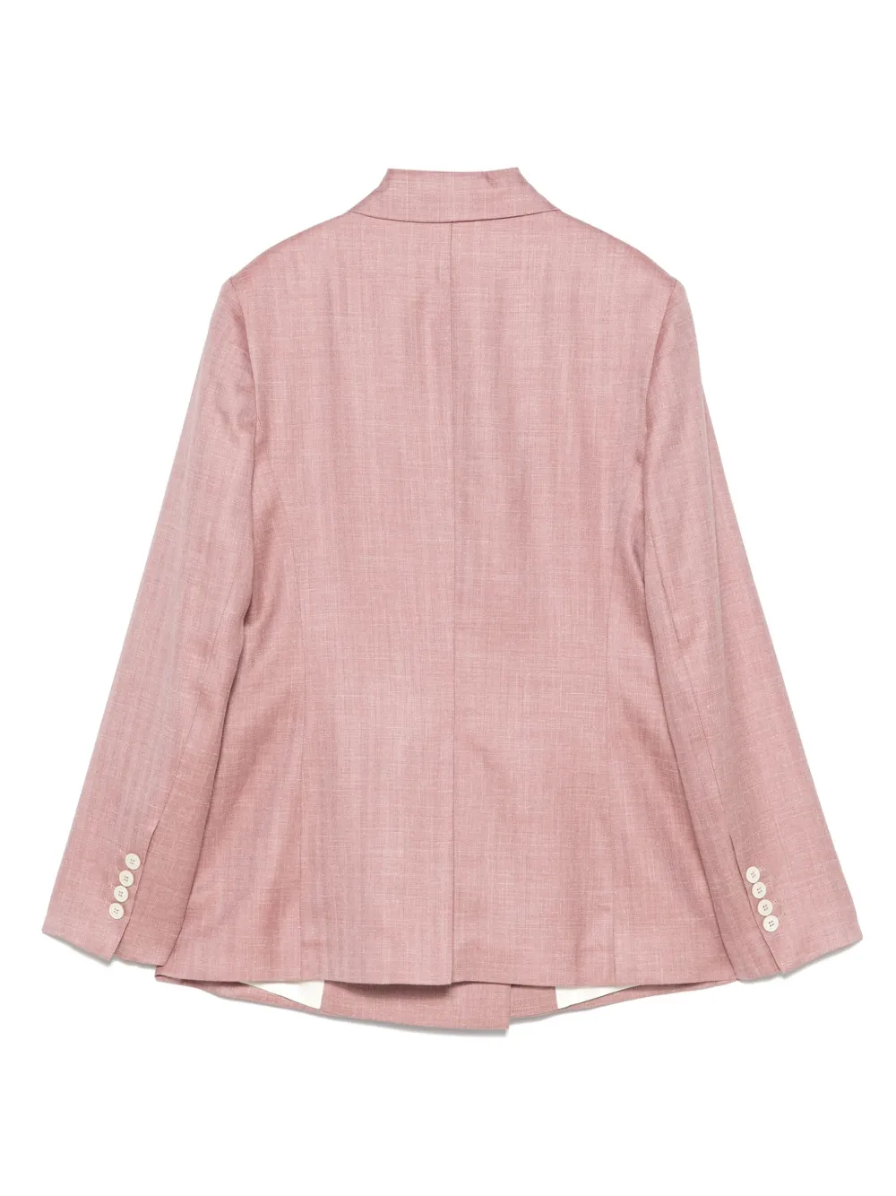 Eleventy Blazer met dubbele rij knopen - Roze