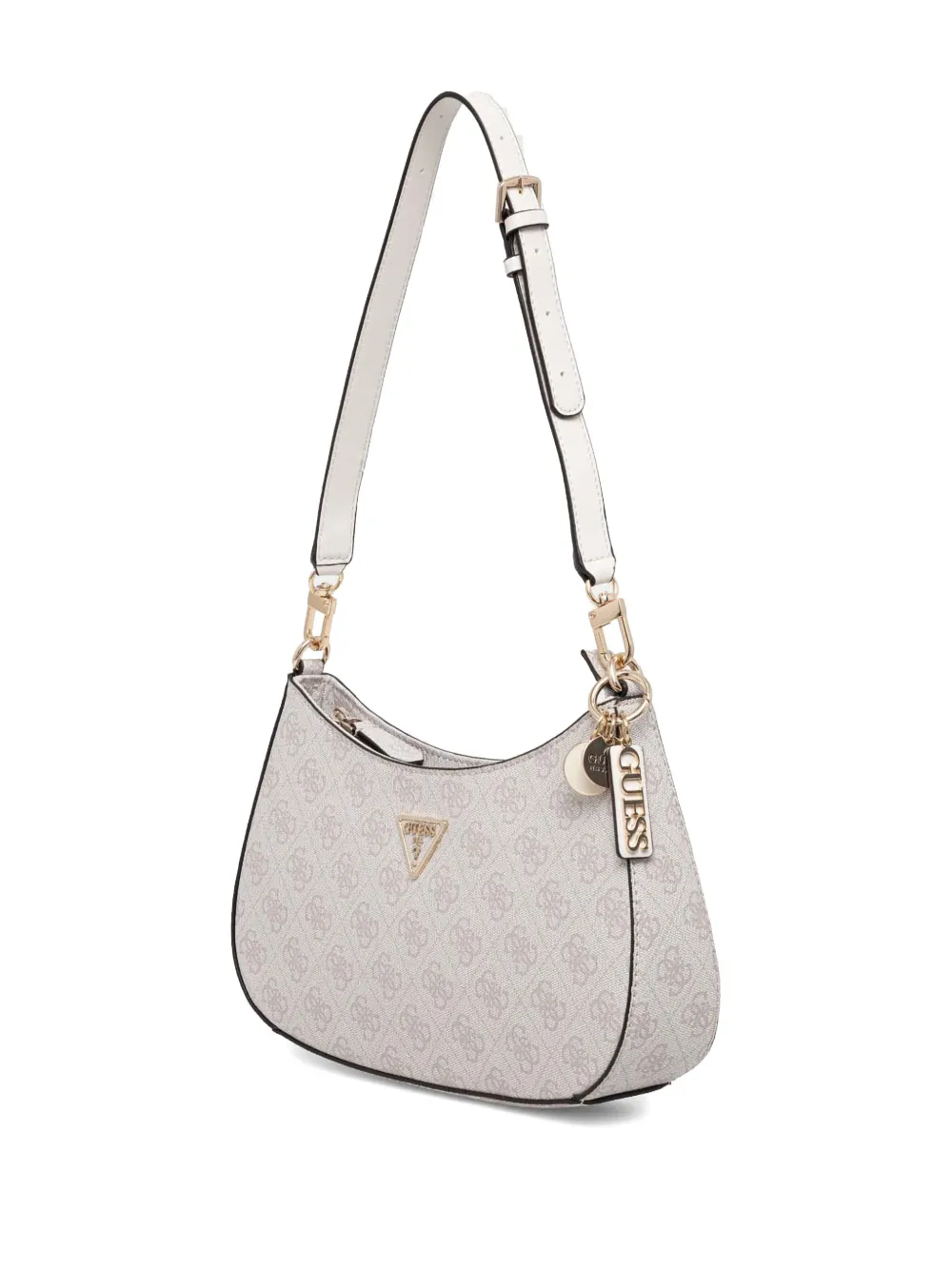 GUESS USA Noelle 4G shoulder bag - Wit