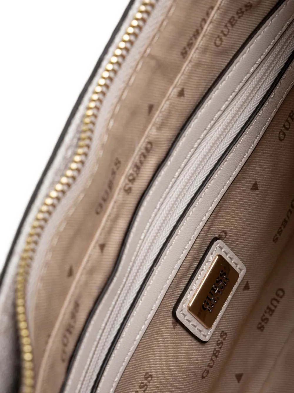 GUESS USA Noelle 4G schoudertas Wit