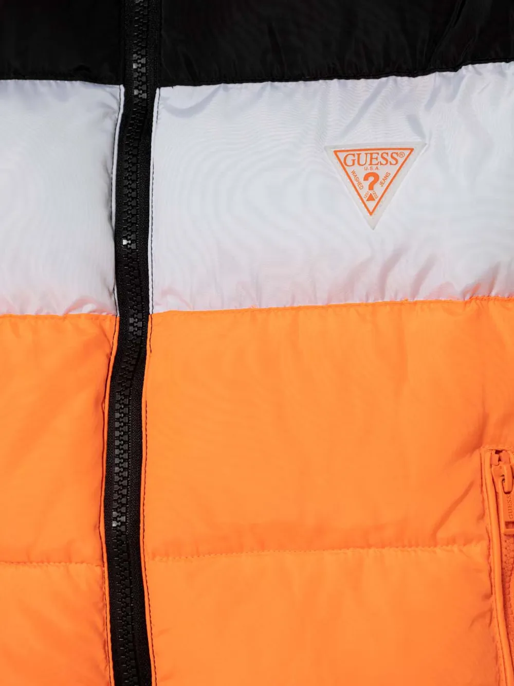 guess kids Donsjack met logo Oranje