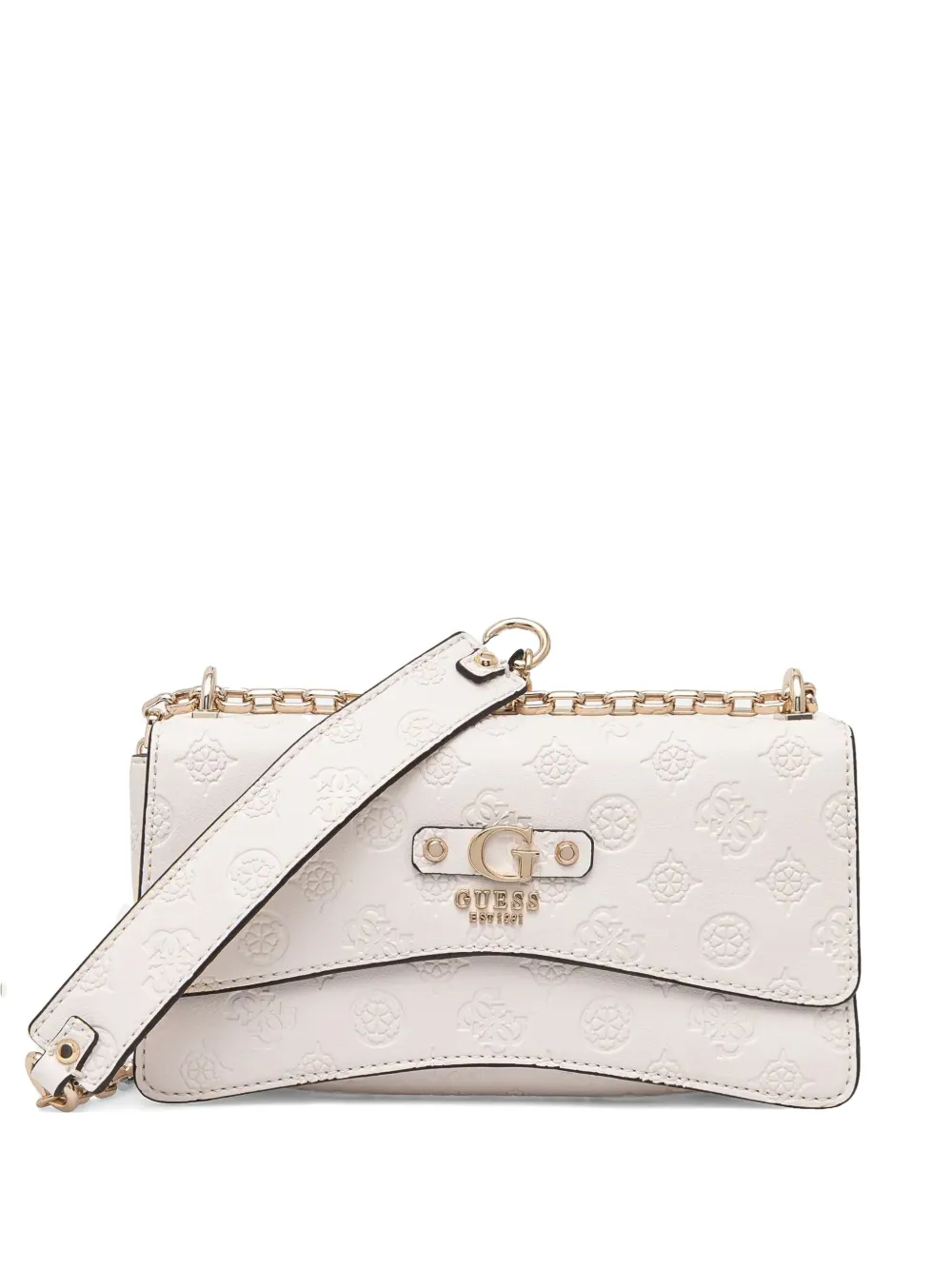 GUESS USA Gerty ショルダーバッグ - ホワイト GUESS USA Gerty ショルダーバッグ - ホワイト