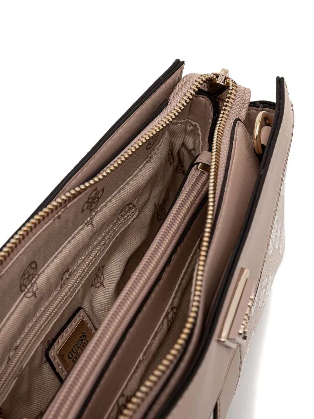 Guess Usa Dorys Cross Body Bag In 粉色