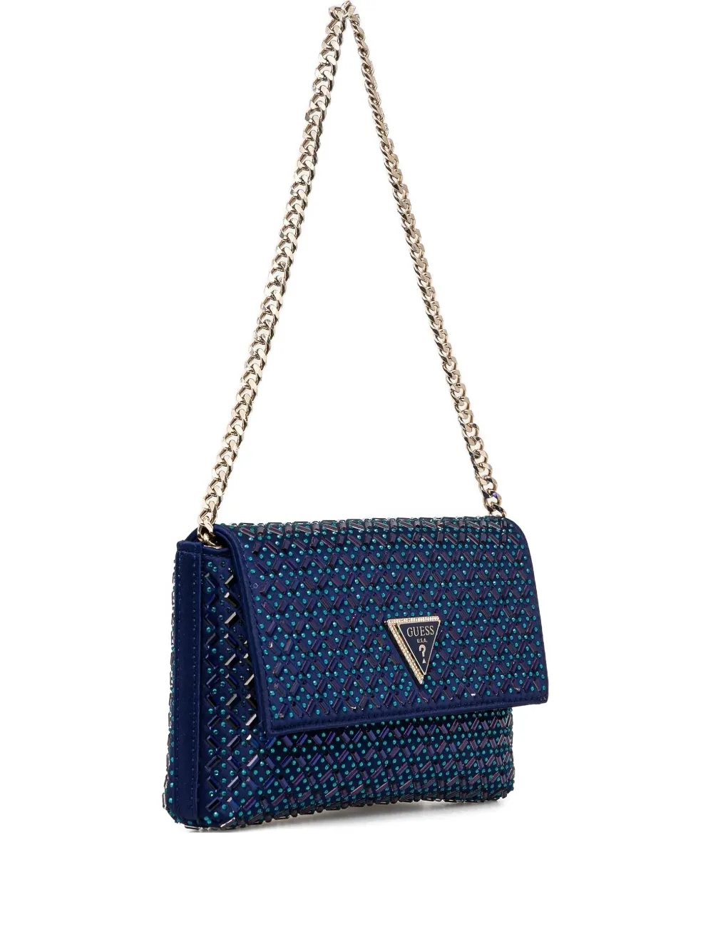 GUESS USA Zalina verfraaide tas Blauw