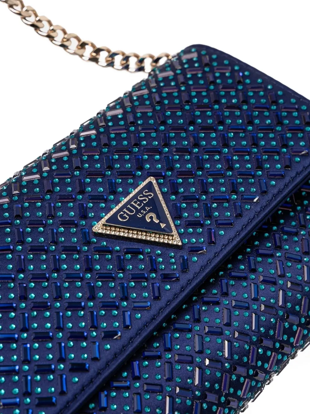 GUESS USA Zalina verfraaide tas Blauw