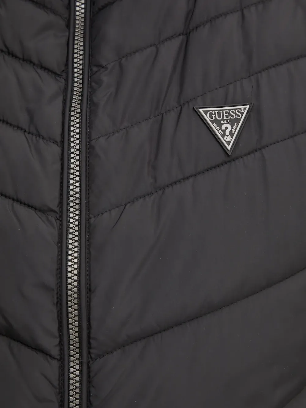 GUESS USA Bodywarmer met capuchon Zwart