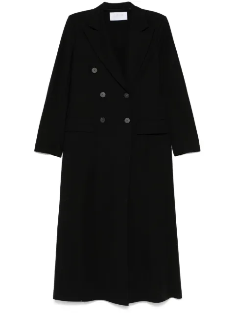 Harris Wharf London double-breasted coat