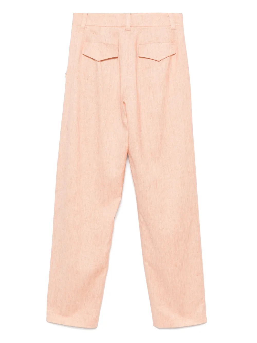 Genny pleated trousers - Oranje