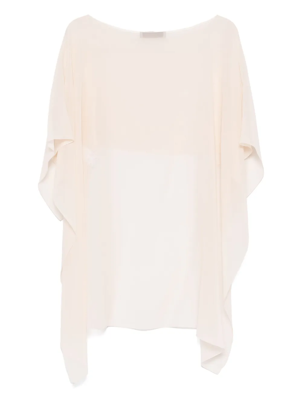 D.Exterior georgette cape - Beige