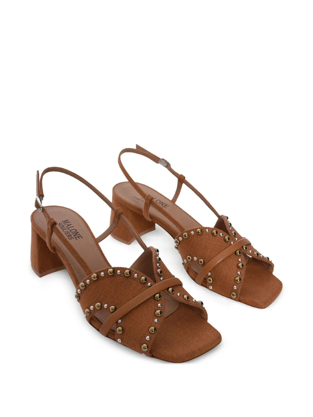 Malone Souliers 45 mm Katarina sandalen Bruin