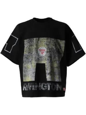 RRR123 コットンジャージー Tシャツ プリント入り | ミスター