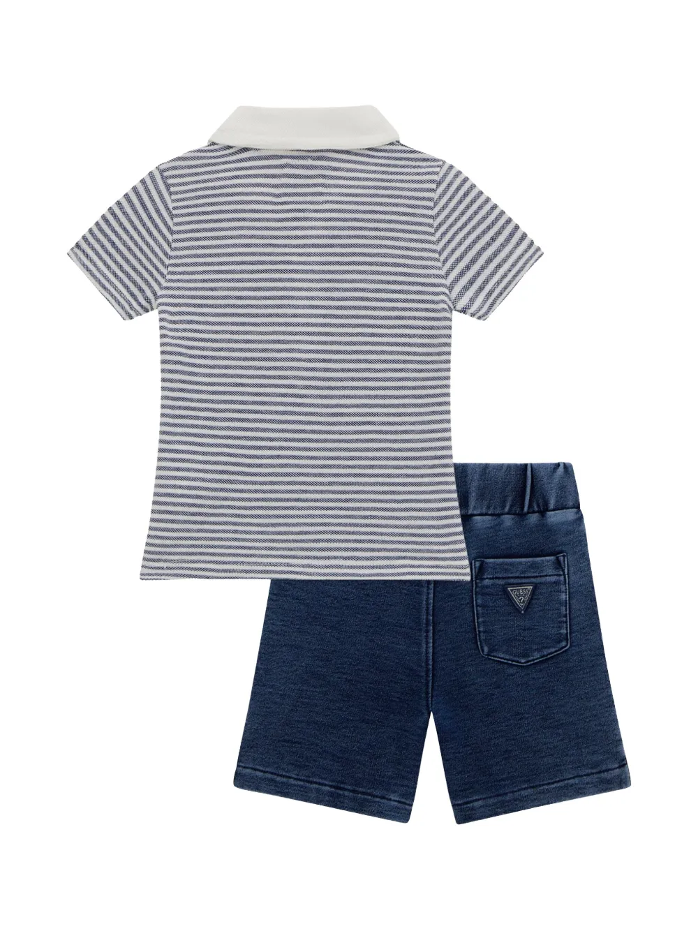 guess kids Top en shorts - Blauw