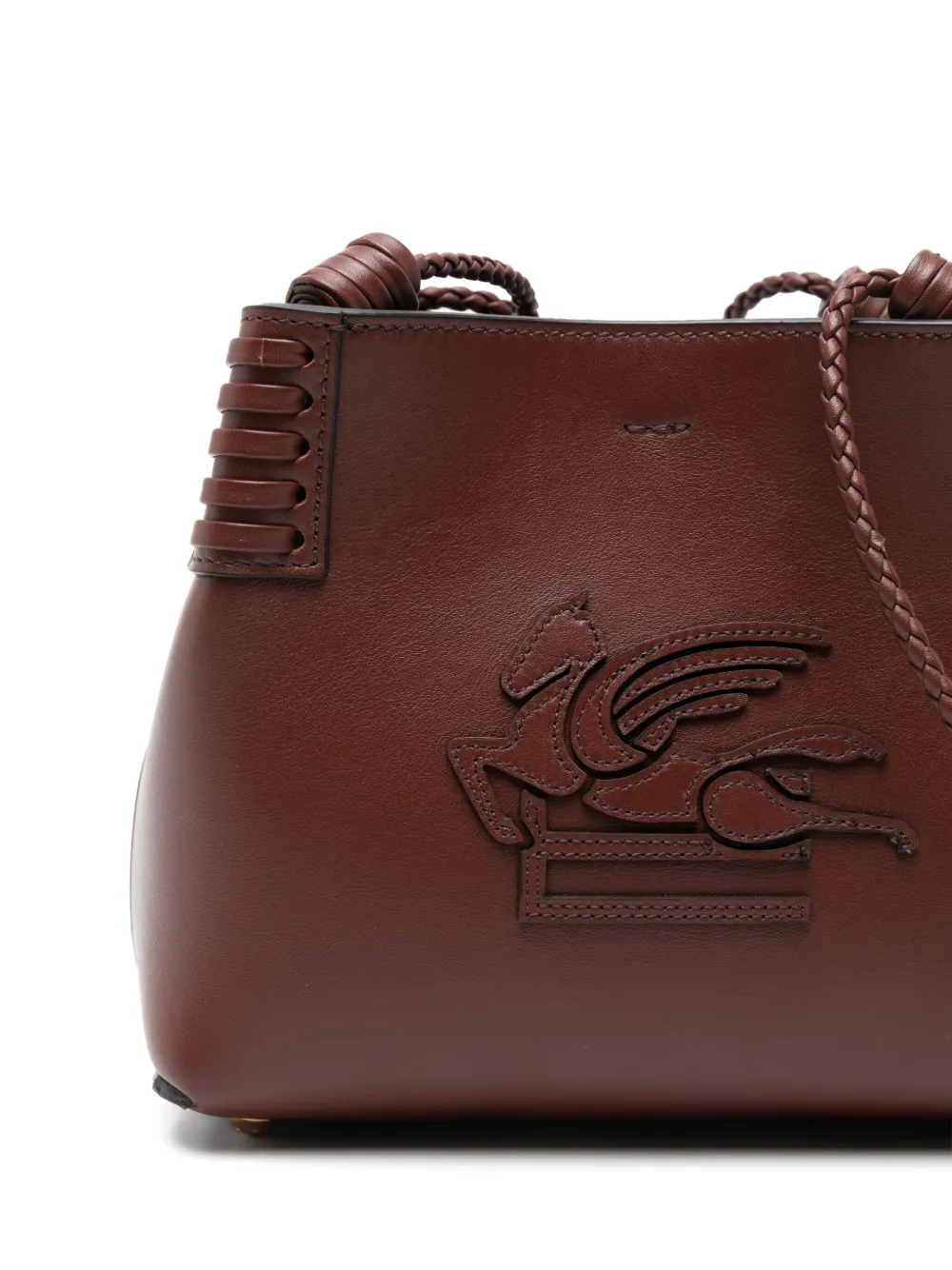 ETRO Libra kleine crossbodytas Bruin