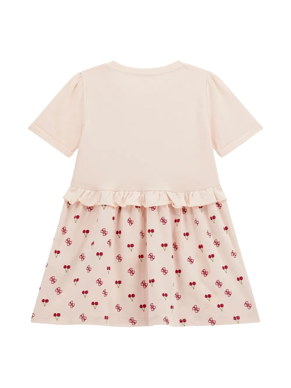 Guess kids jersey dress - Roze