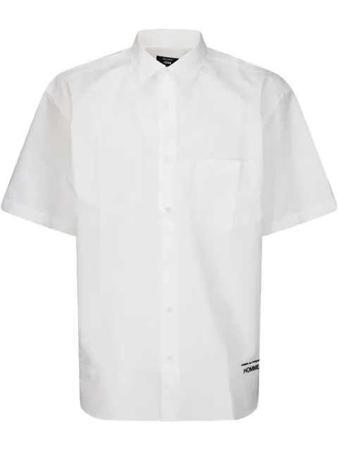Comme des Garçons Homme logo-embroidered shirt