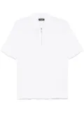 Stefano Ricci jacquard polo shirt - White