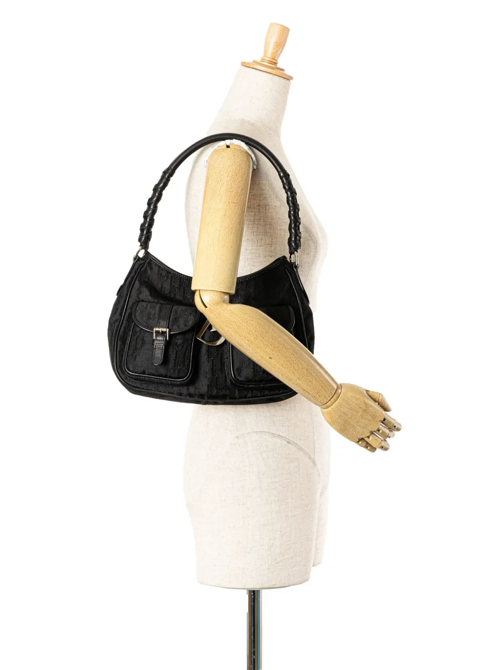 Christian Dior Pre-Owned 2007 Diorissimo Trotter Canvas Lovely Charm shoulder bag - Zwart