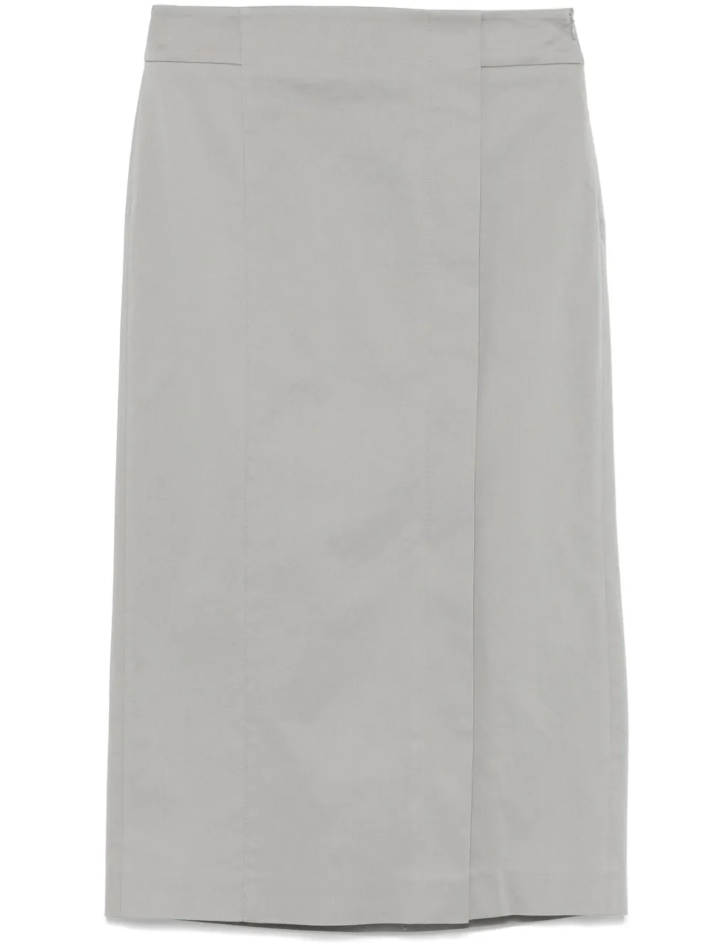 Peserico falda midi recta | gris | Image 1