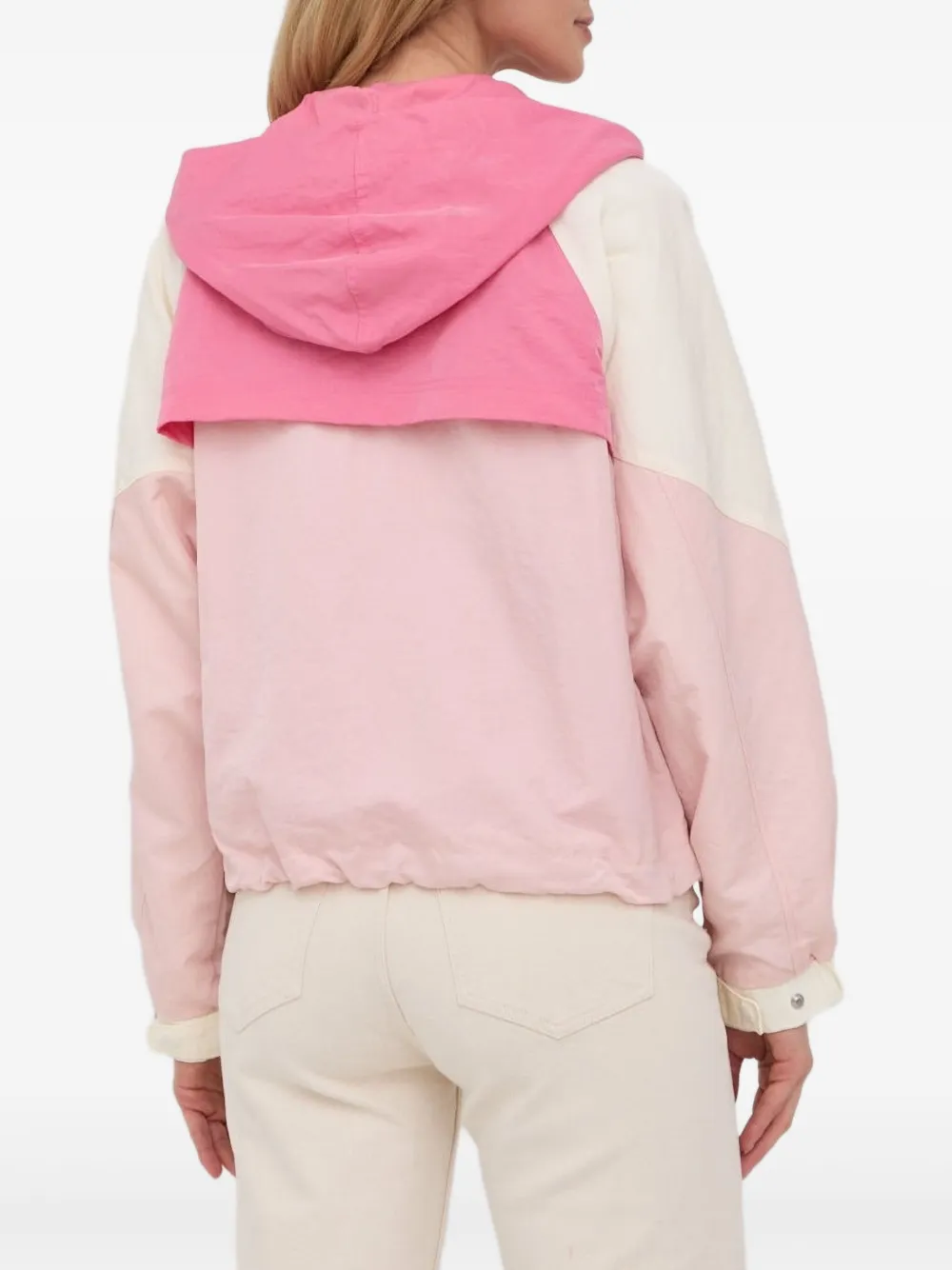 The Kooples hooded colour-block bomber jacket | Varsity Jackets | Image 2