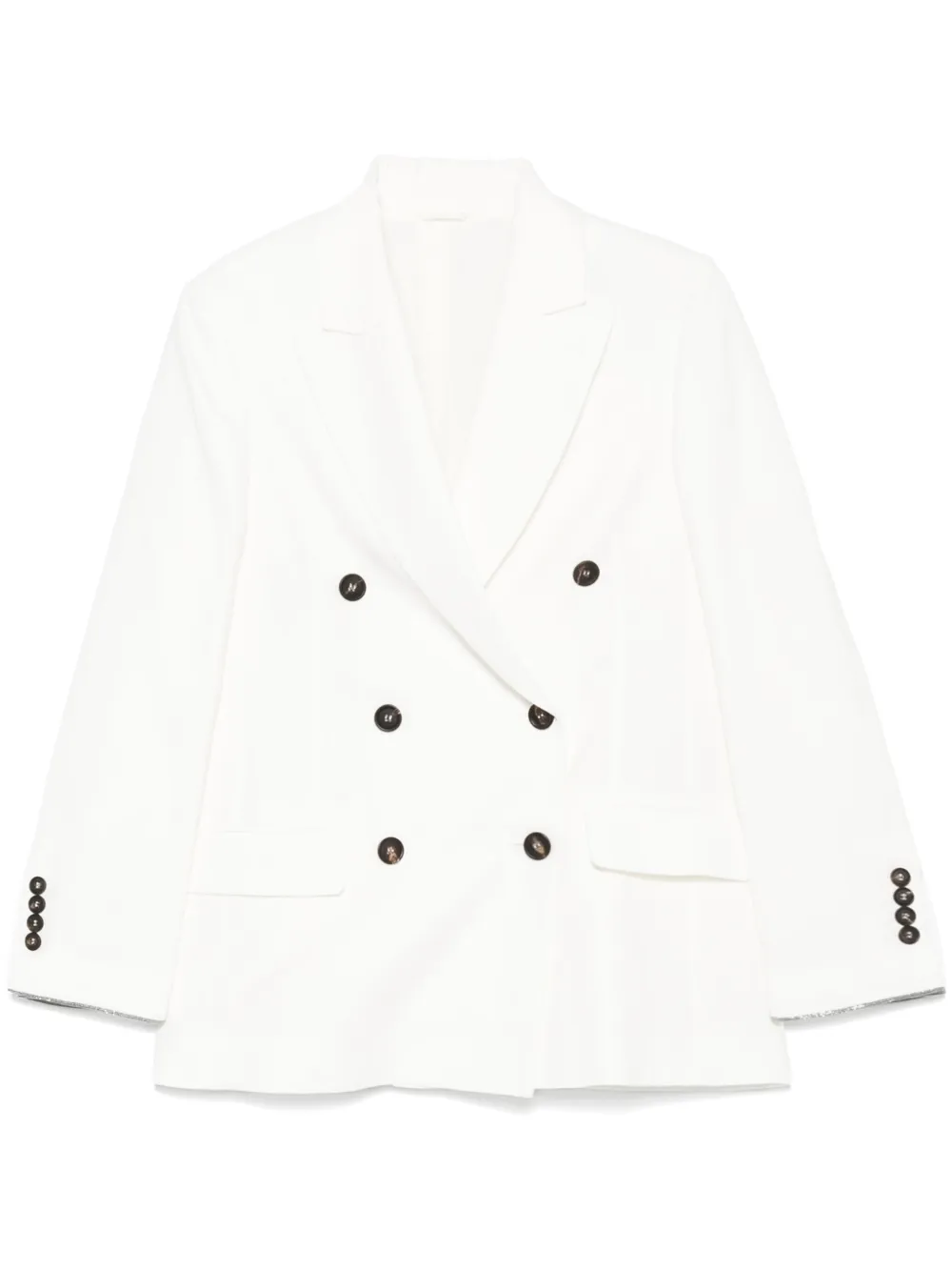 Brunello Cucinelli blazer con doble botonadura | neutro | Image 1