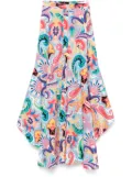 ETRO graphic-print maxi skirt - Yellow