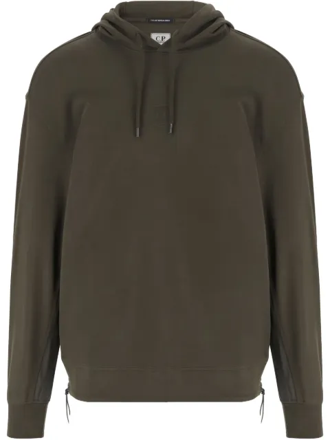 C.P. Company logo-embroidered hoodie