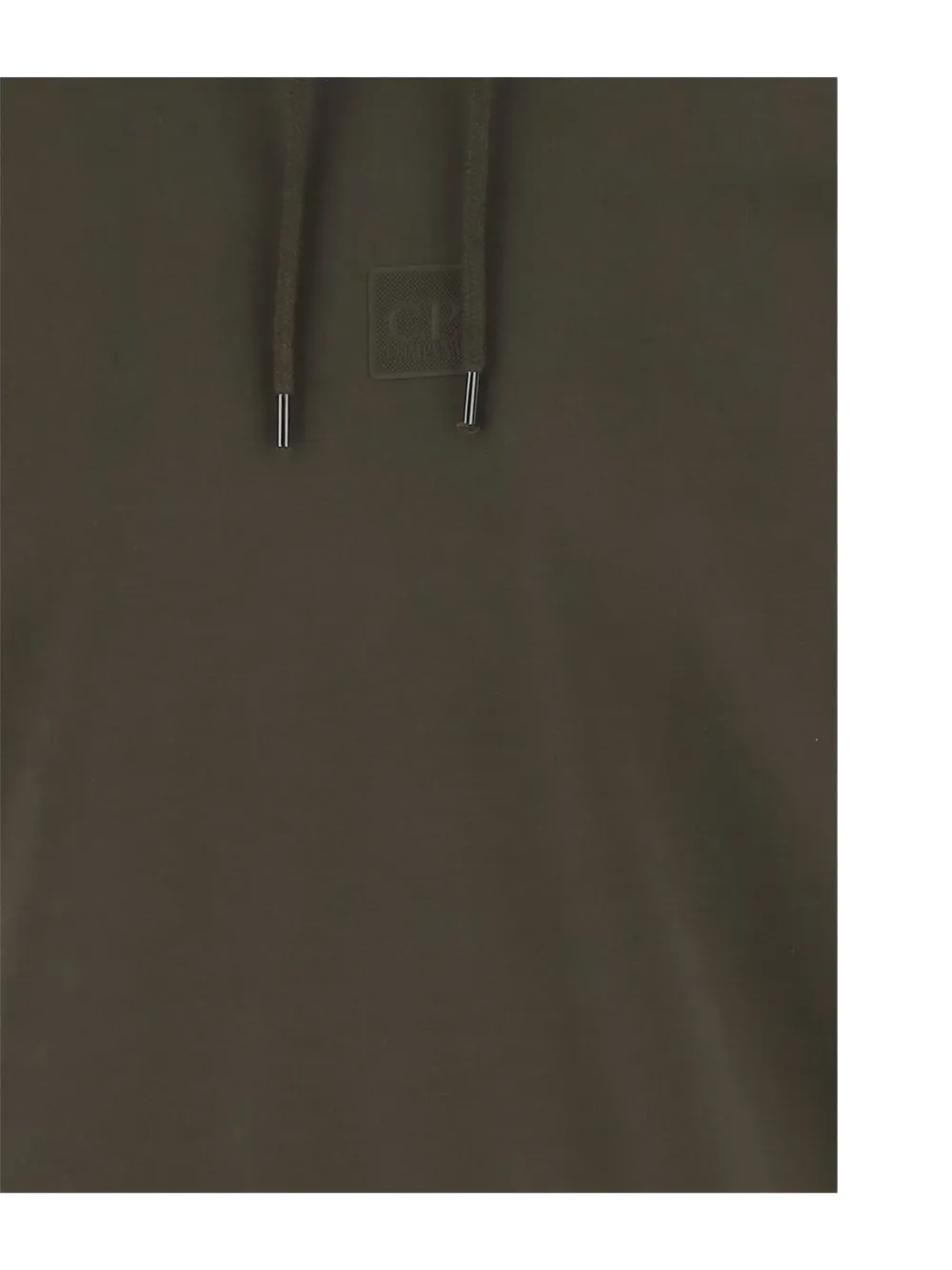 C.P. Company Hoodie met geborduurd logo Groen