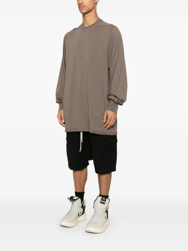 【関税込み】Rick Owens DRKSHDW ブラウン Jumbo Tシャツ Rick Owens DRKSHDW Jumbo Tシャツ | ブラウン | FARFETCH JP