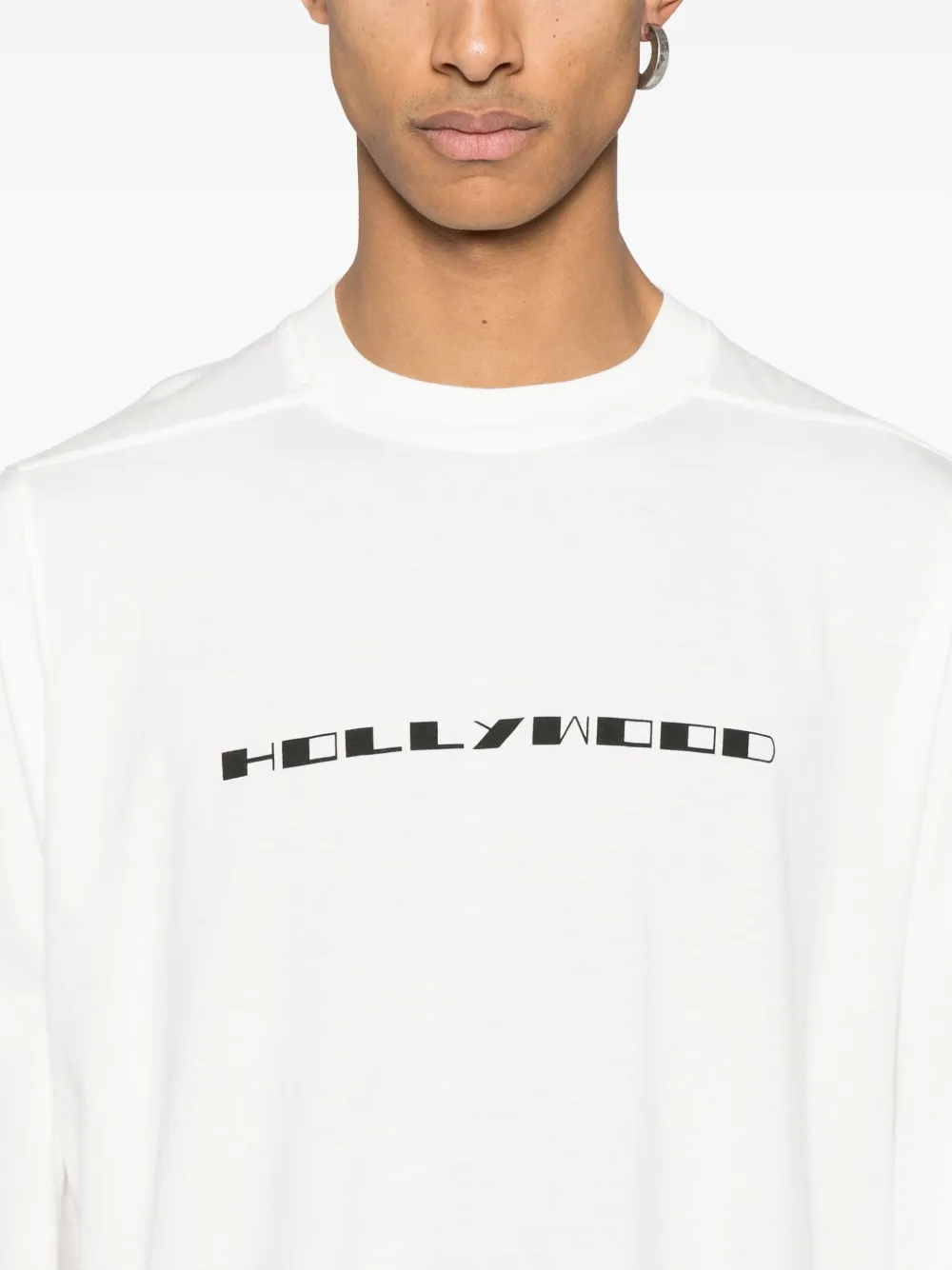 Shop Rick Owens Drkshdw Jumbo T-shirt In White