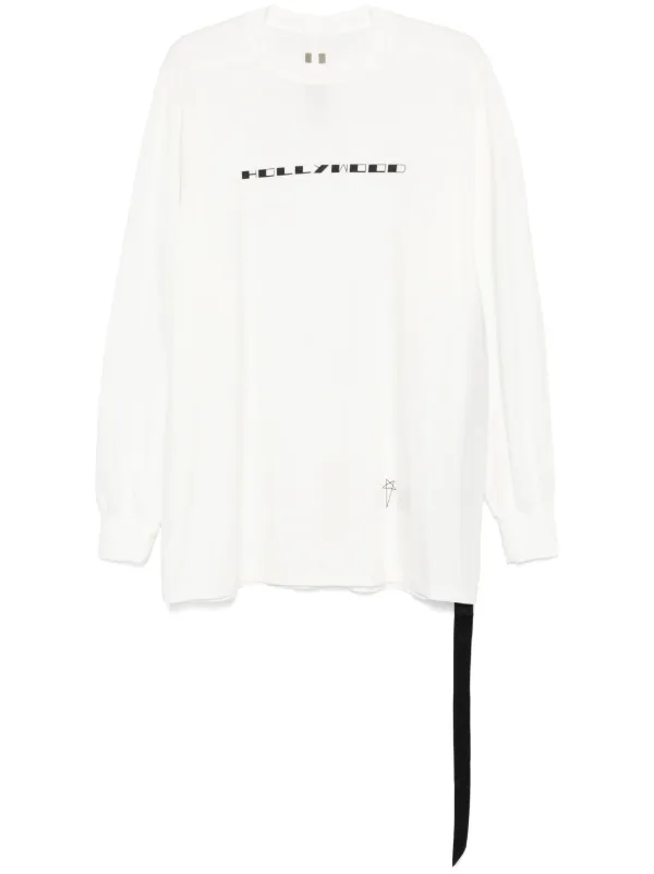 【関税込み】Rick Owens DRKSHDW オフホワイト Jumbo Tシャツ Off-White Jumbo T-Shirt by Rick Owens DRKSHDW on Sale