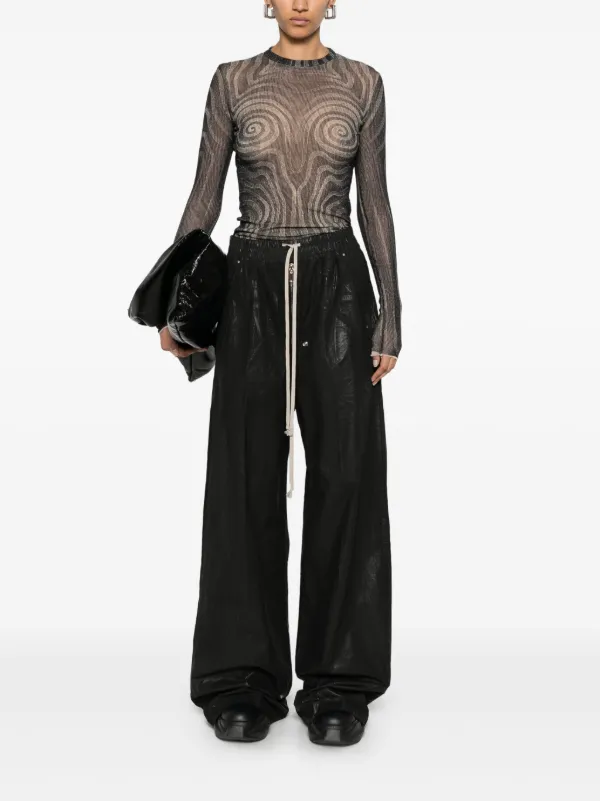 Rick Owens DRKSHDW Geth Belas Trousers | Black | FARFETCH