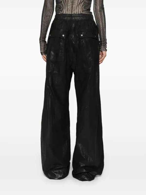 RICK OWENS | GETH BELAS TROUSERS BLACK パンツ Rick Owens DRKSHDW Geth Belas Trousers | Black | FARFETCH