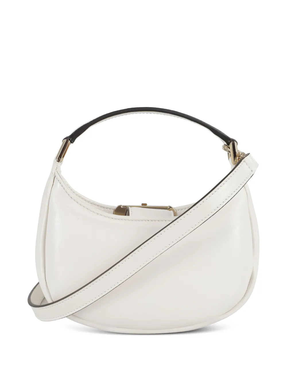 Jimmy Choo mini Edie hobo bag - Wit